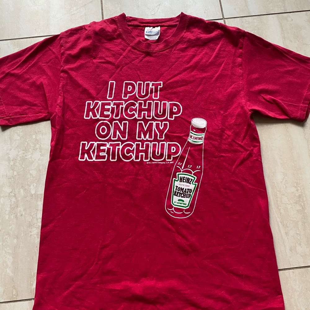 Heinz Ketchup promo tee